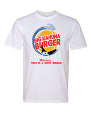 Big Kahuna Burger Funny Pulp Fiction Parody Fashion Graphic Tee Shirt