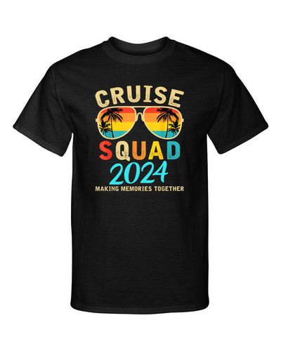 2024 Cruise Squad Cruising Vacation Making Memories Graphic Tee Shirt