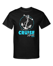 2025 Cruise Squad Cruising Anchor Vacation Friends Family Graphic Tee Shirt