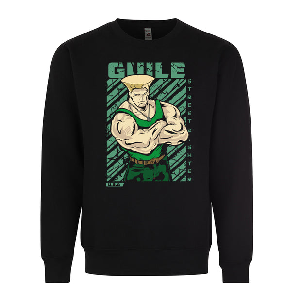 Street Fighter Guile Video Martial Arts Gaming Tee Shirt