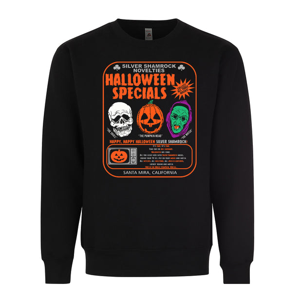 Halloween Silver Shamrock Novelties Parody Horror Graphic Tee