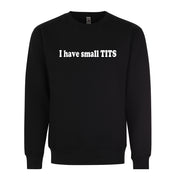 I have small Tits Sexy Adult Humor Funny Graphic Tee Shirt