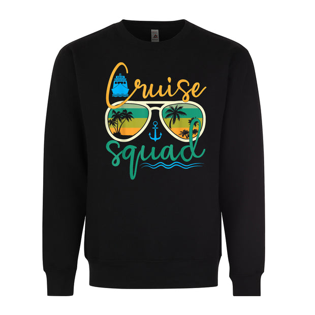 Cruise Squad Cruising Vacation Friends Family Vacay Graphic Tee Shirt