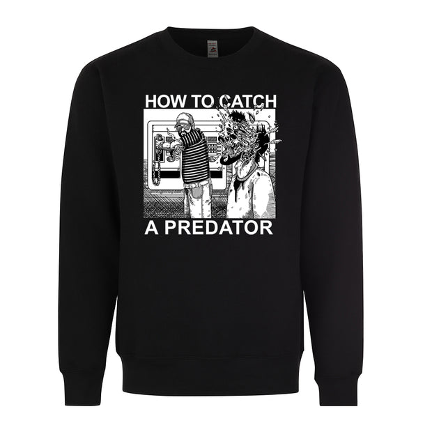 How to Catch A Predator Funny Fathers Day Adult Humor Graphic Tee Shirt