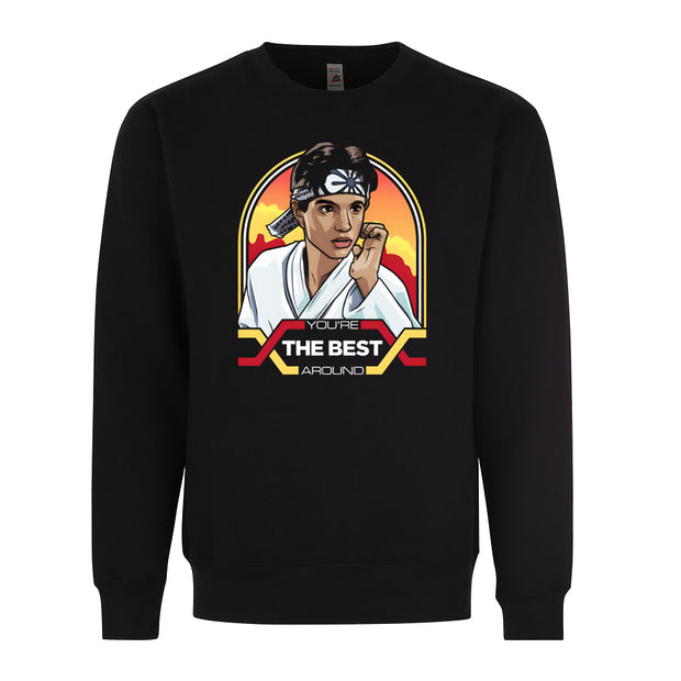 Daniel LaRusso Your The Best Around Karate Kid Funny Graphic Tee Shirt