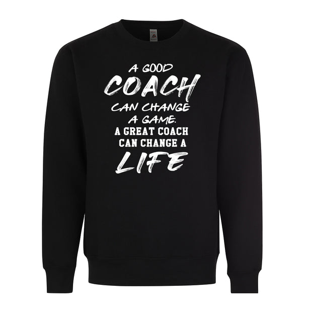 A Good Coach A Great Coach Gift Modern Funny Graphic Tee Shirt