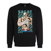 Street Fighter Sagat Video Martial Arts Gaming Tee Shirt