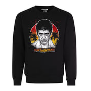 Scarface Tony Montana 80s Distressed Vice City LA CA Graphic Tee Shirt