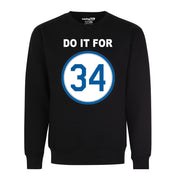 Do It For 34 Win the Championship Baseball Legend Royal Graphic Tee Shirt