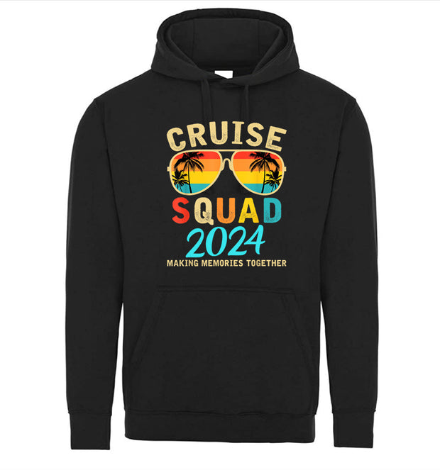 2024 Cruise Squad Cruising Vacation Making Memories Graphic Tee Shirt