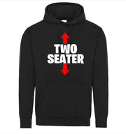 Two Seater Face and Bottom Seat Sexy Funny Adult Humor Graphic Tee Shirt