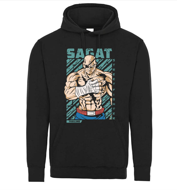 Street Fighter Sagat Video Martial Arts Gaming Tee Shirt