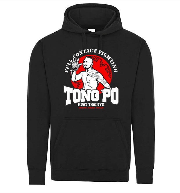 Tong Po Kick Boxer 80s Muay Tai Gym Parody Style Graphic Tee Shirt