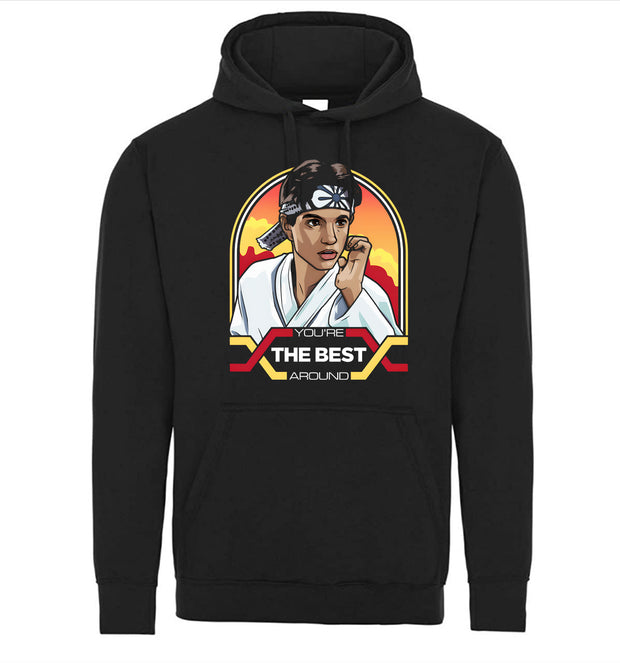 Daniel LaRusso Your The Best Around Karate Kid Funny Graphic Tee Shirt