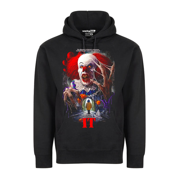 Pennywise It Master of Horror Serial Killer Halloween Terror Graphic Tee Shirt