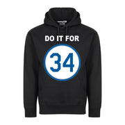 Do It For 34 Win the Championship Baseball Legend Royal Graphic Tee Shirt