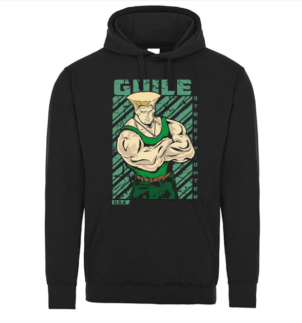 Street Fighter Guile Video Martial Arts Gaming Tee Shirt