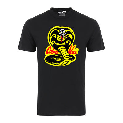 Cobra Kai Never Dies Karate Kid 80s Graphic Tee Shirt