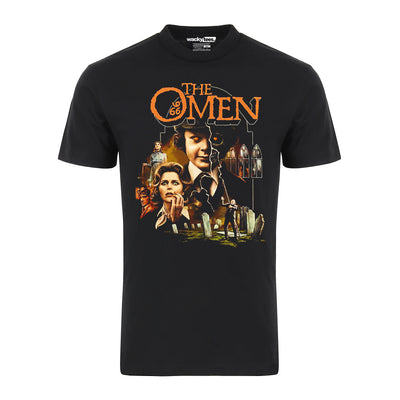 The Omen 666 Terror Horror Halloween Graphic Tee Shirt