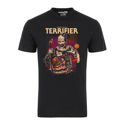 Terrifier Now Showing Dismay Terror Horror Halloween Graphic Tee Shirt