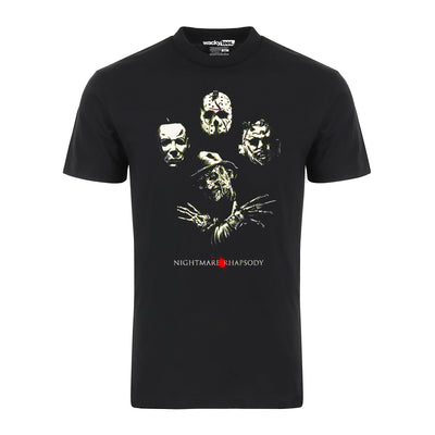 Nightmare Rhapsody Album Halloween Horror Serial Killer Terror Graphic Tee Shirt