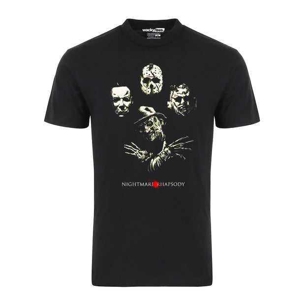 Nightmare Rhapsody Album Halloween Horror Serial Killer Terror Graphic Tee Shirt