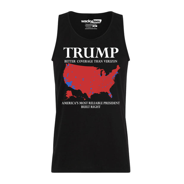 Donald Trump Better Than Verizon Most Reliable President Graphic Tee Shirt