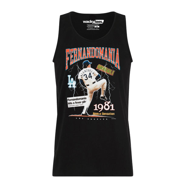 Fernandomania Rookie Sensation Legend Unreal Hall of Fame Graphic Tee Shirt