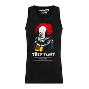 Pennywise It They Float Horror Serial Killer Halloween Terror Graphic Tee Shirt