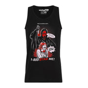 Scream Ghostface 1-800 Stab Me Horror Halloween Graphic Tee Shirt