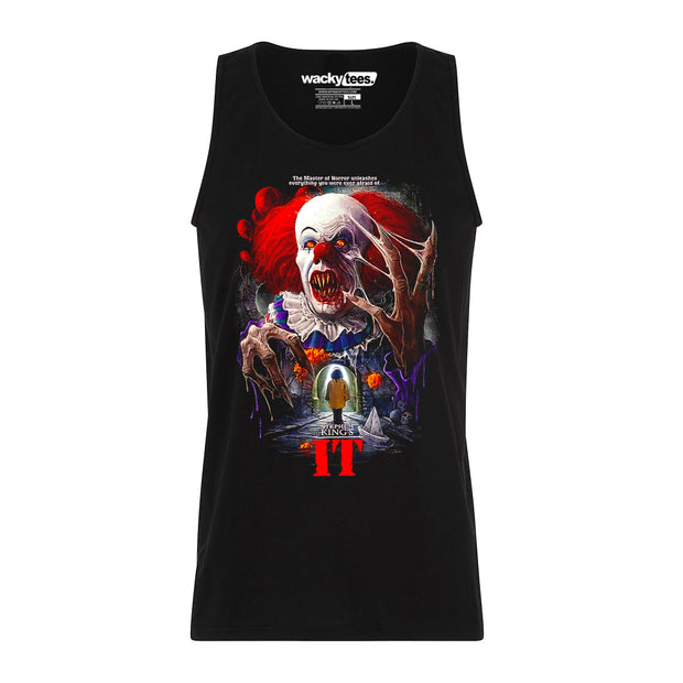 Pennywise It Master of Horror Serial Killer Halloween Terror Graphic Tee Shirt