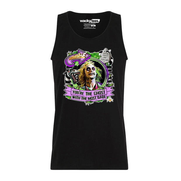 BeetleJuice You are the ghost with the most Halloween Terror Graphic Tee Shirt