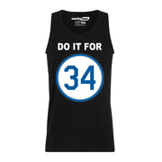 Do It For 34 Win the Championship Baseball Legend Royal Graphic Tee Shirt