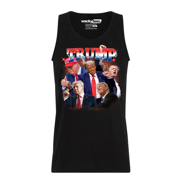 Donald Trump Portrait Election Support Graphic Tee Shirt