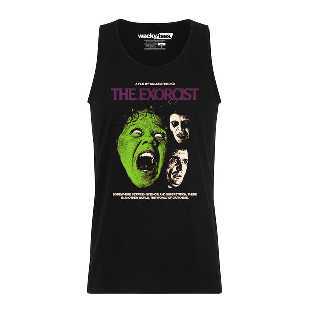 The Exorcist World of Darkness Terror Horror Halloween Graphic Tee Shirt