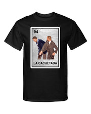 La Cachetada The Slap Loteria Will Smith Chris Rock Funny Mexican Bingo Style Graphic Tee Shirt