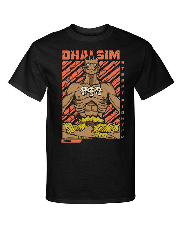 Street Fighter Dhalsim Video Martial Arts Gaming Tee Shirt