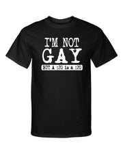 Im Not Gay but A 20 is a 20 Adult Humor Fashion Graphic Tee Shirt