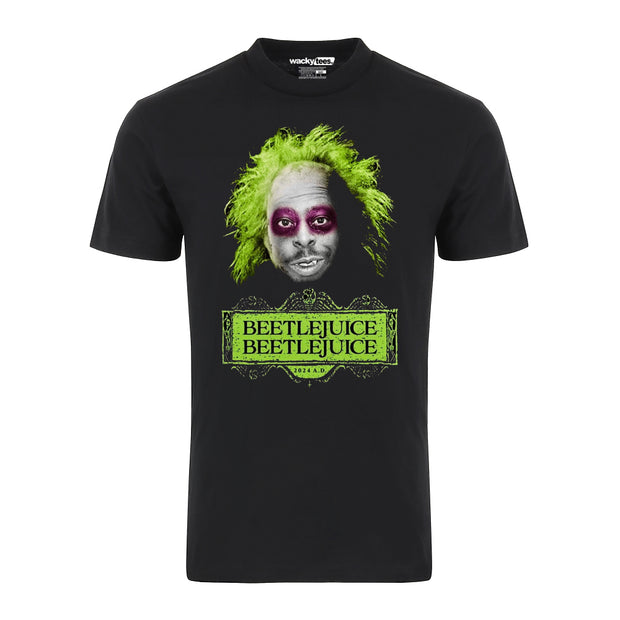 This is Beetle BeetleJuice Howard Stern Wack Pack Graphic Tee Shirt