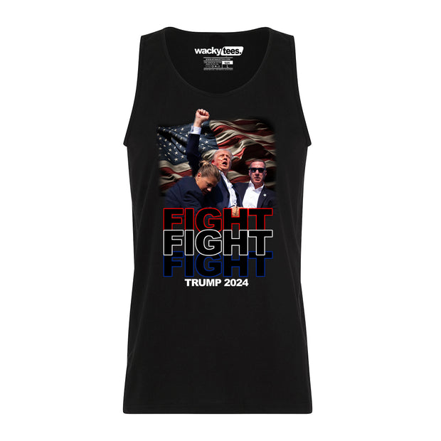 America Fight Fight Fight Trump 2024 Stand United Bulletproof Graphic Tee Shirt