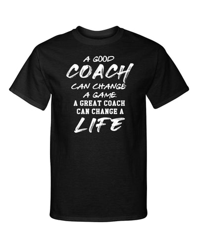 A Good Coach A Great Coach Gift Modern Funny Graphic Tee Shirt