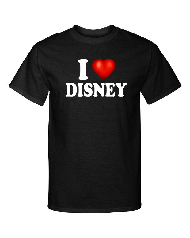 I Love D Land I Heart Disney Funny Humor Graphic Tee Shirt