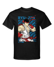 Street Fighter Ryu Japan Video Martial Arts Gaming Tee Shirt