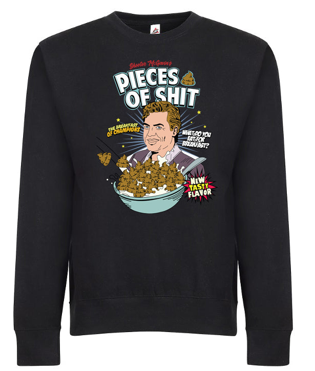 Shooter McGavin Pieces of ST Cereal Happy Gilmore Funny Style Graphic Tee Shirt