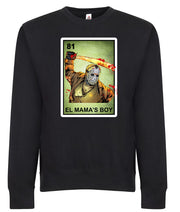 El Mamas Boy Jason Friday the 13th Loteria Mexican Bingo Style Graphic Tee Shirt