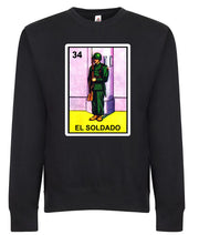 El Soldado Military The Soldier Loteria Mexican Graphics Tee Shirt T-Shirt