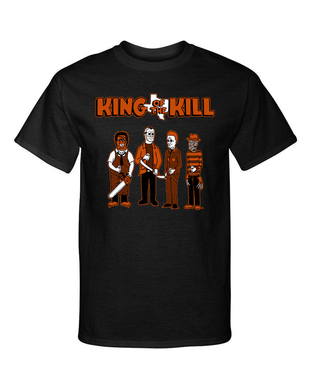 King of the Kill Halloween Horror Hill Adult Funny Graphic Tee Shirt