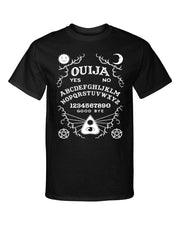 Oujia Spirit Board Horror Halloween Style Graphic Tee Shirt