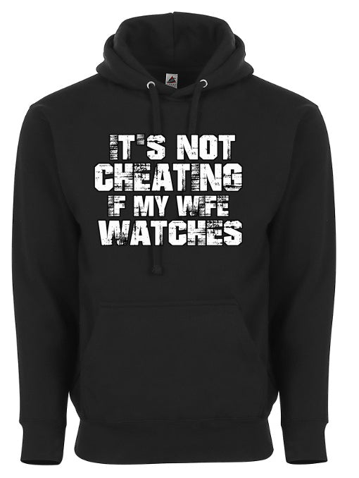 Its Not Cheating If My Wife Watches Swingers Lifestyle Graphic Tee Shirt