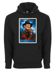 El Maestro De Suenos Freddy Krueger Loteria Mexican Bingo Style Graphic Tee Shirt